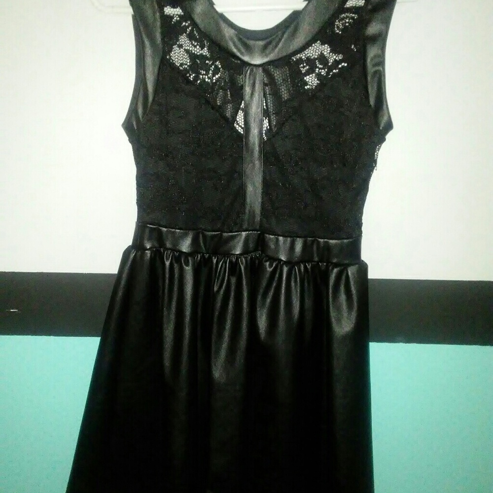 Sexy black dress